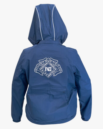 Impermeabile Packable Unisex Blu